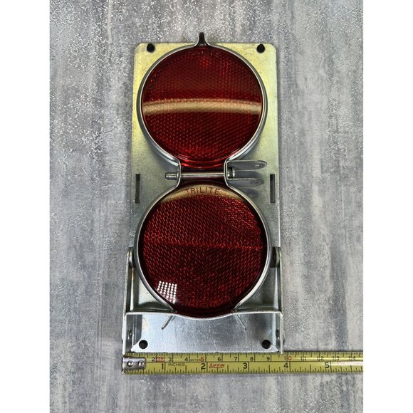 Anthes Traffic Reflectors Highway Lenses Vintage Vehicle Safety Warning - Picture 9 of 15